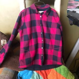 Women’s orvis micro fleece lined flannel. Nwot